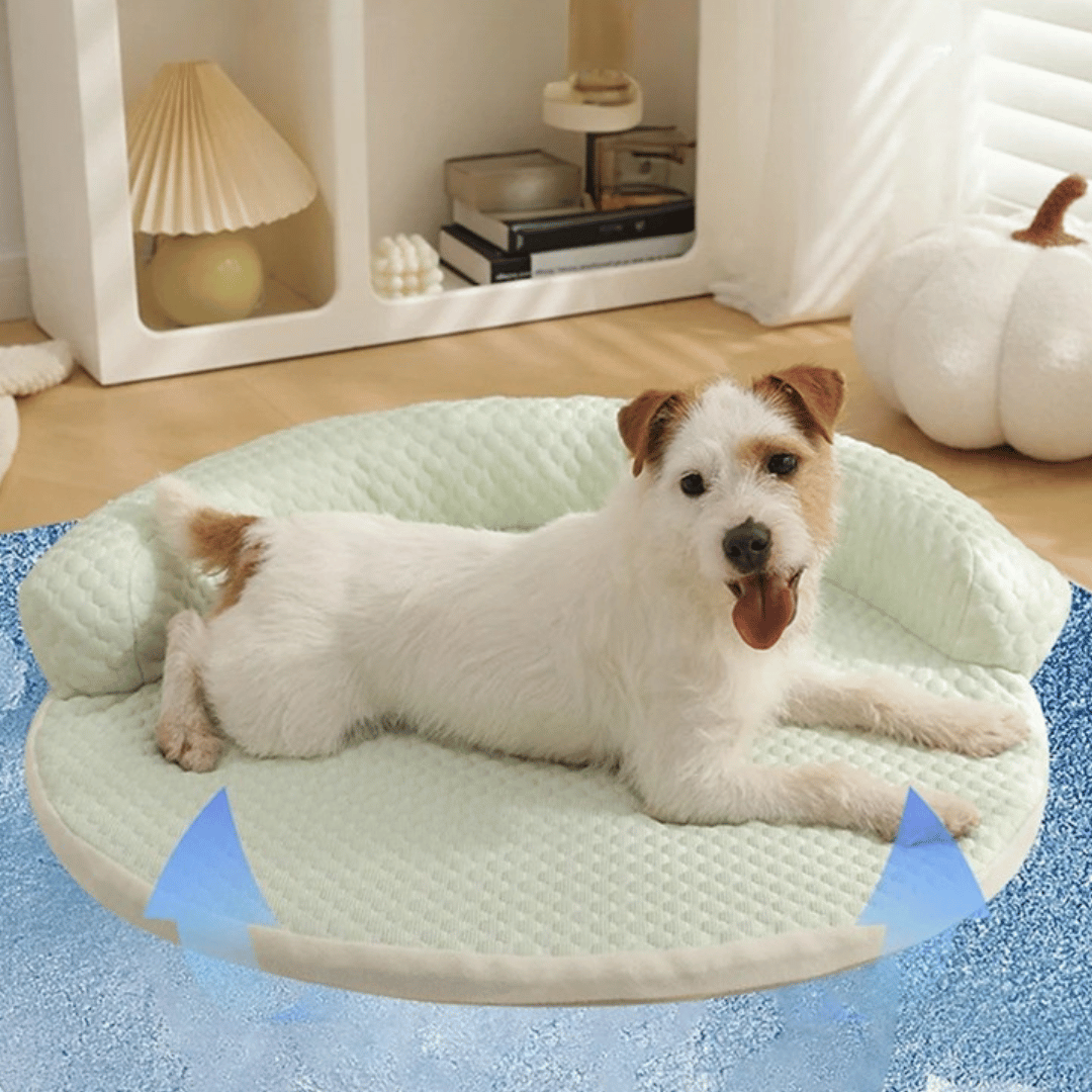 Kølig Rundtæppe – Med Forhøjet Hvilezone 