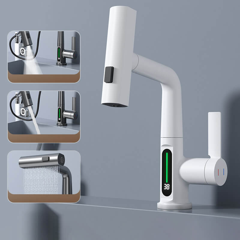 Intelligent Flexible Faucet – Digital Display and Real-Time Temperature 