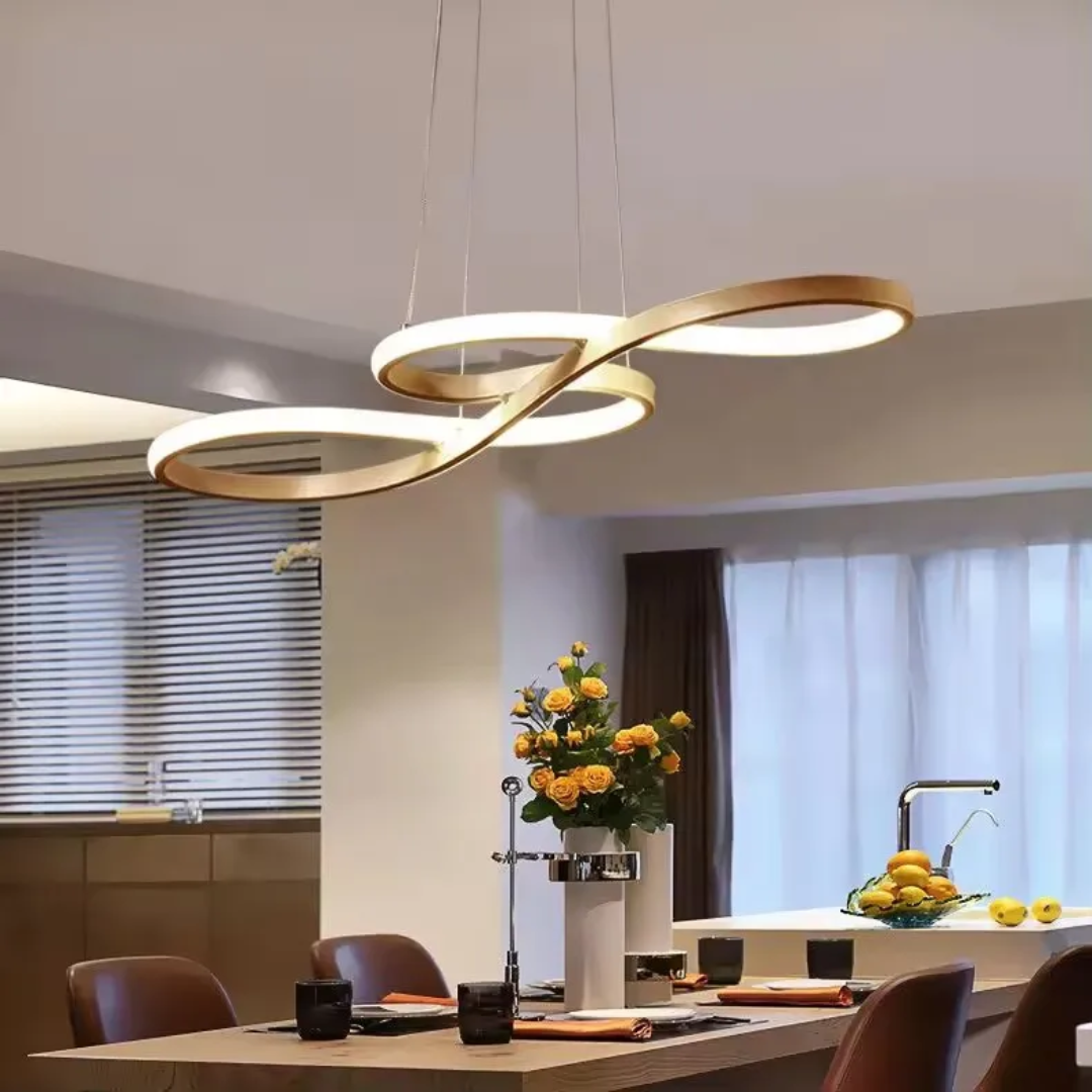 Moderne LED Hanglamp Met Ringen – Elegante En Futuristische Ontwerp 