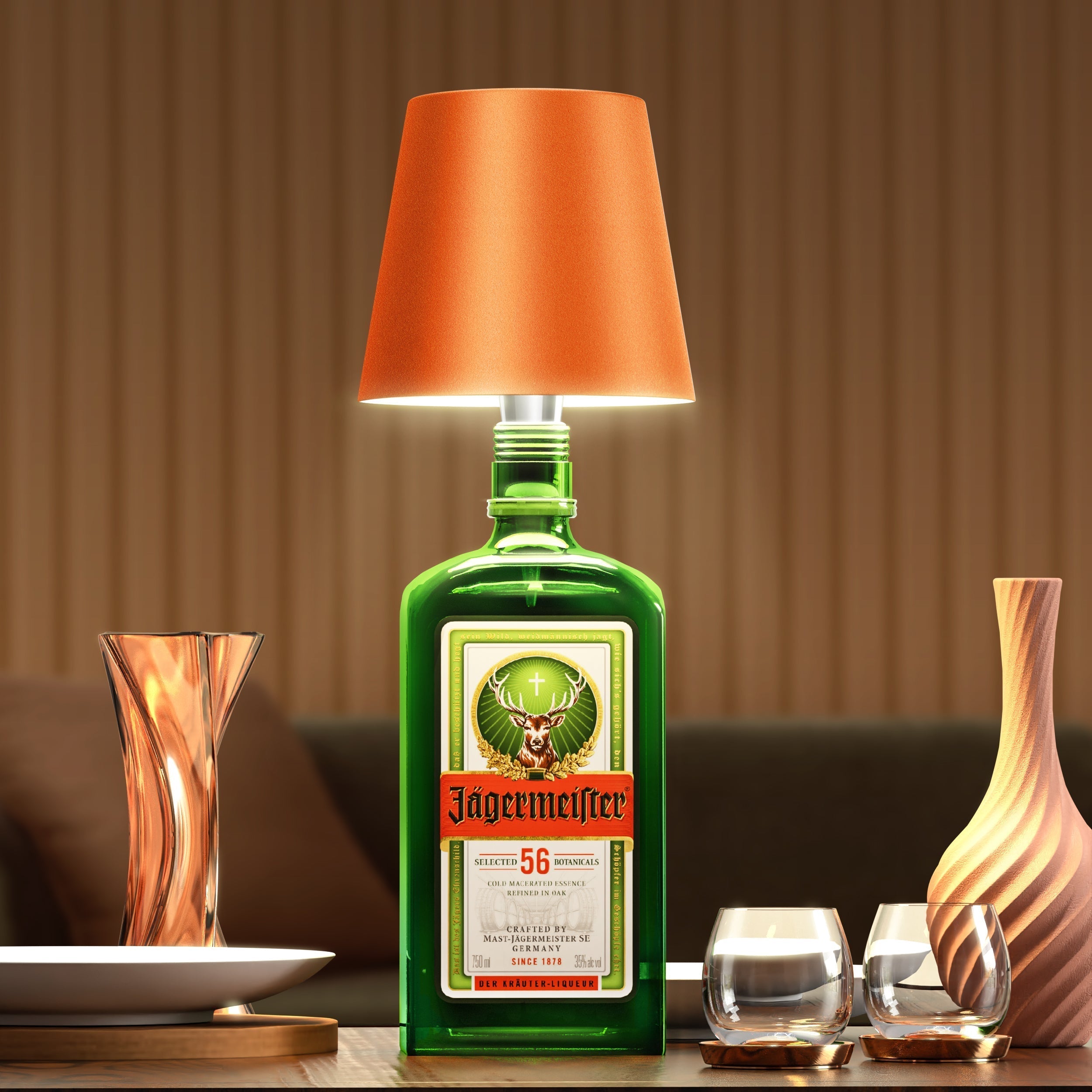 Rechargeable LED Lamp – Transform Your Bottles Into Light Fixtures 
