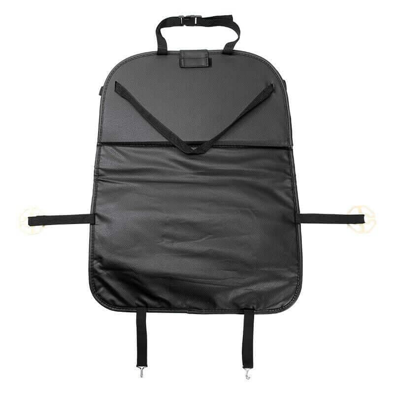 Organizador de asiento trasero con bandeja - Accesibilidad, estabilidad y diseño compacto