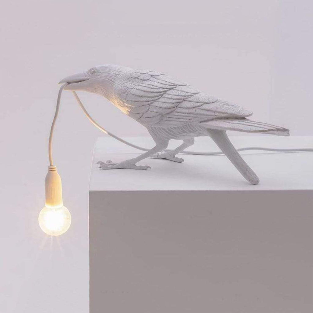 Decoratieve Lamp — Kraai Voor Een Mystieke Sfeer 