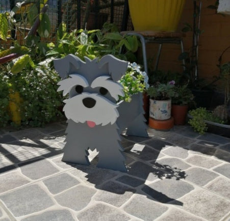 وعاء زهور أصلي — شكل كلب 