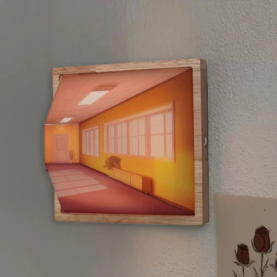 Lampada da Parete Decorativa – Illusione Visiva 3D 
