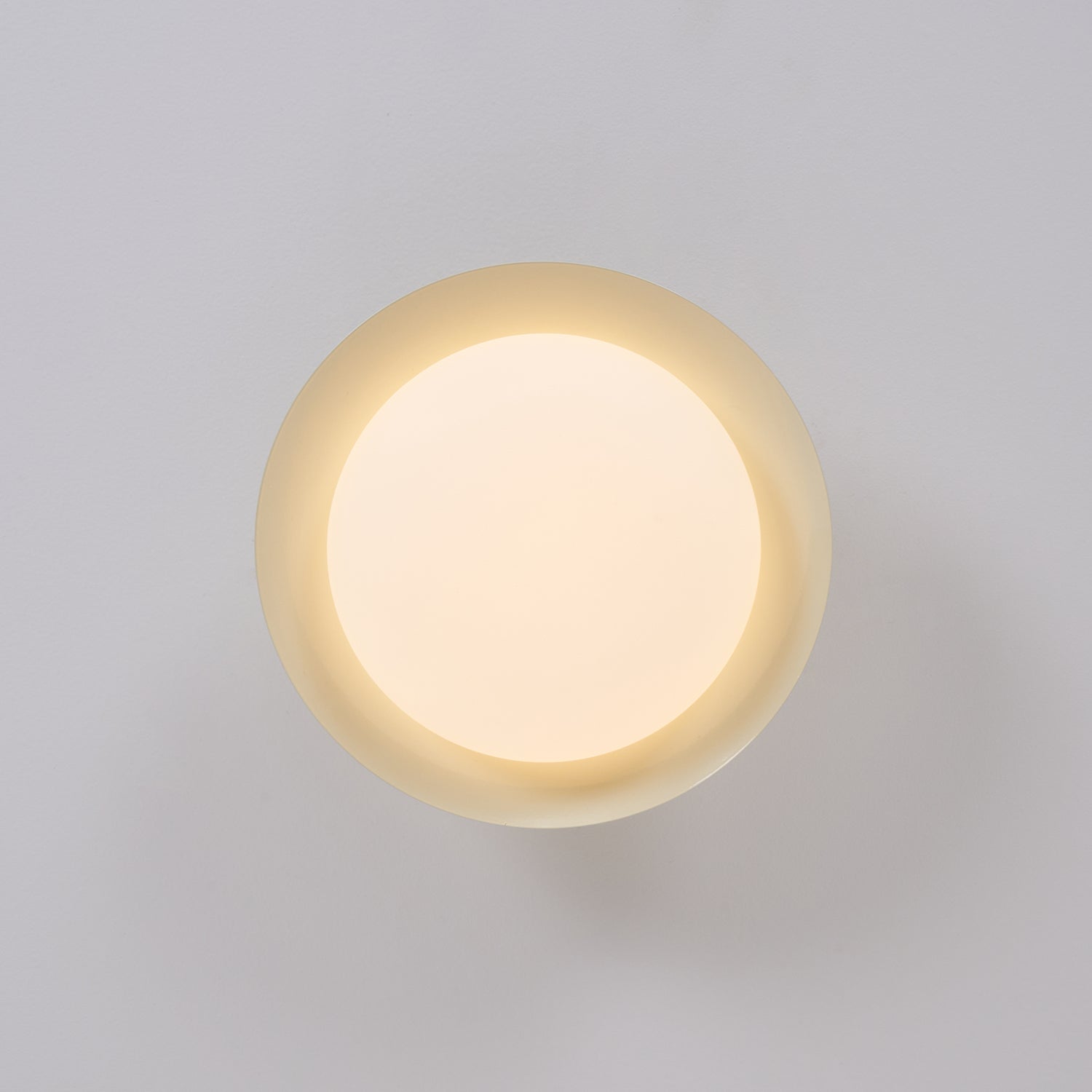 LED Ronde Plafondlamp - Natuurlijke Gloed & Discrete Elegantie
