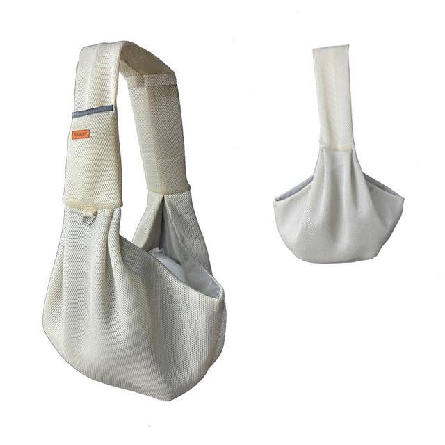 Légző kutya szállító táska – Kényelmes vállpánt és optimális szellőzés 