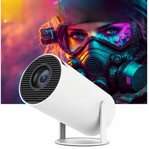 Projetor de Cinema Portátil de Alta Definição 