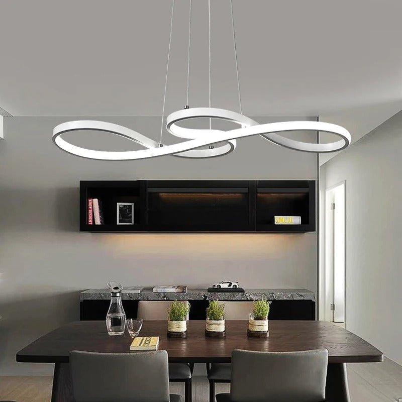 Moderne LED Hanglamp Met Ringen – Elegante En Futuristische Ontwerp 