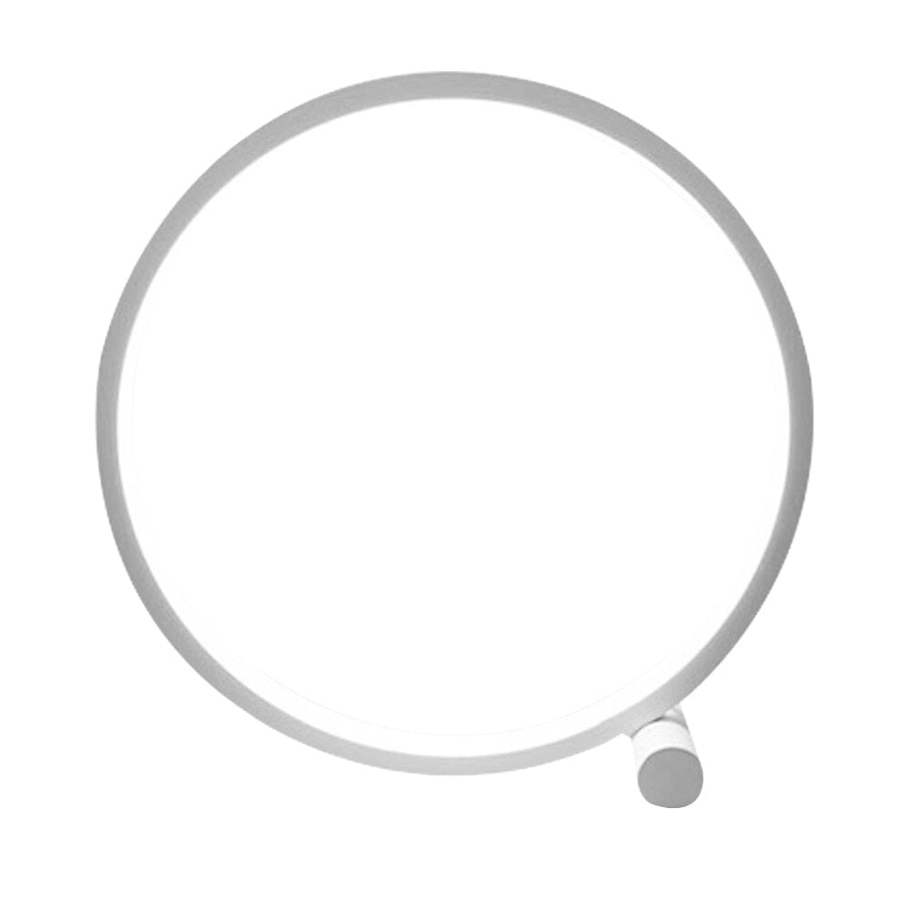 Lâmpada de Mesa Circular com Sensor Táctil – Modernidade e Conforto 
