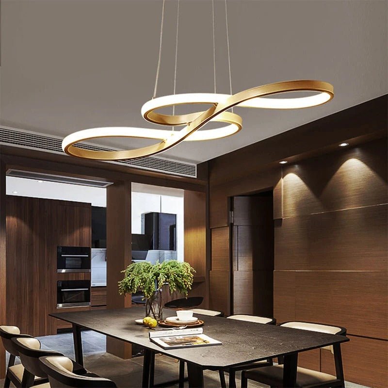 Moderne LED Hanglamp Met Ringen – Elegante En Futuristische Ontwerp 
