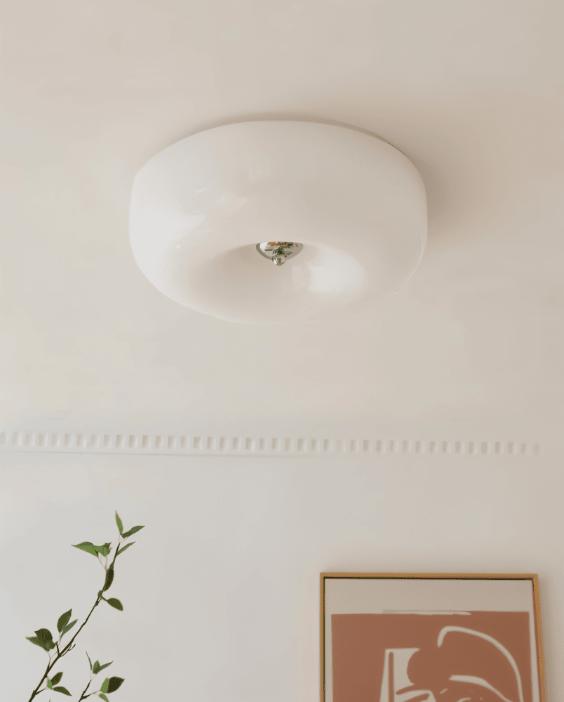 Plafoniera scandinava in vetro - Decorazione moderna e facile installazione