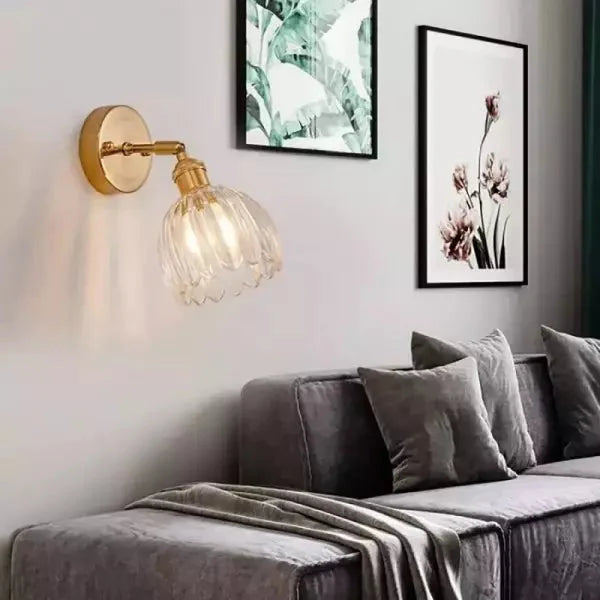 Decoratieve Wandlamp – Knopbloem En Romantische Sfeer 