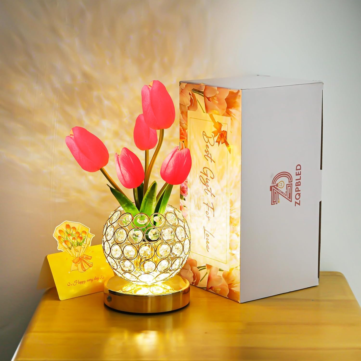 Tafellamp Tactiel – Elegante Kristallijne Glans 