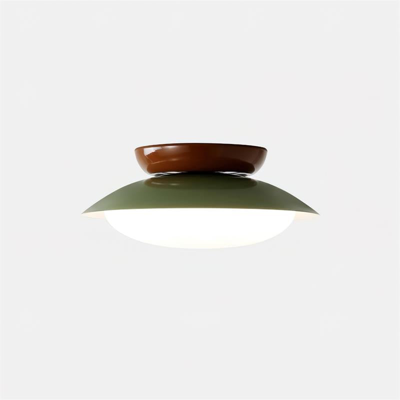 LED Ronde Plafondlamp - Natuurlijke Gloed & Discrete Elegantie