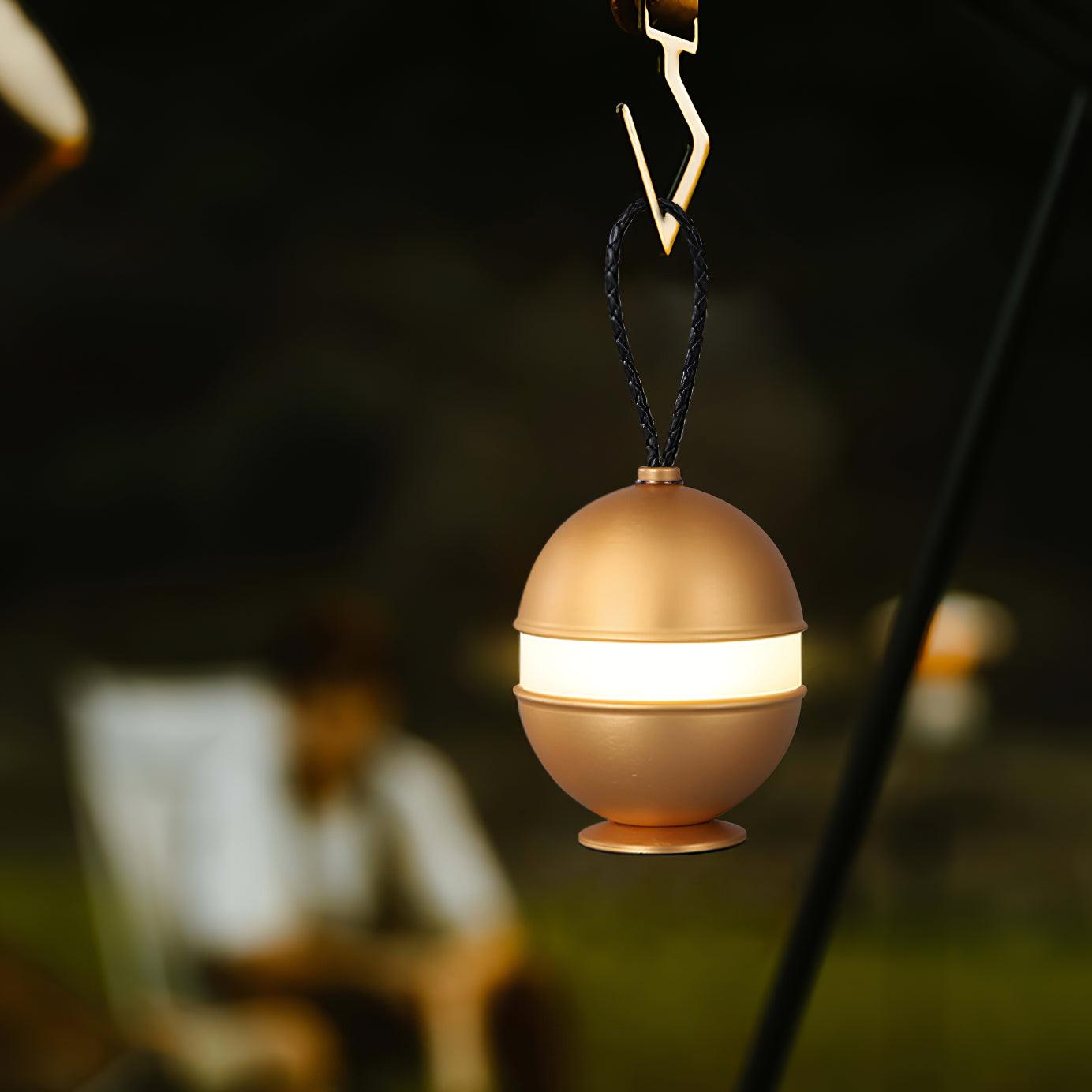Dobíjacia guľová lampa - elegantný dizajn a relaxačné svetlo