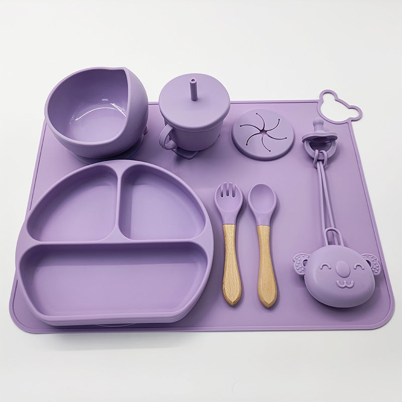 Silicone Baby Crockery Set - Gentle, Practical & Hygienic