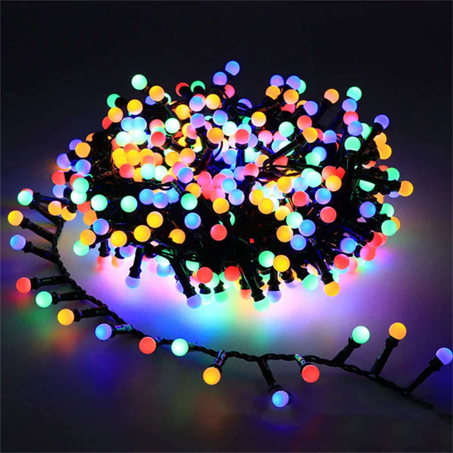 Waterproof LED String Lights for Outdoors — Garden, Terrace & Illuminated Evenings 
