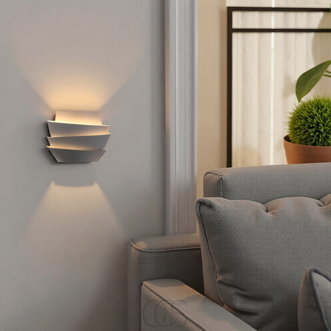 Aplica LED de perete cu dublu fascicul – Iluminat modern și elegant 