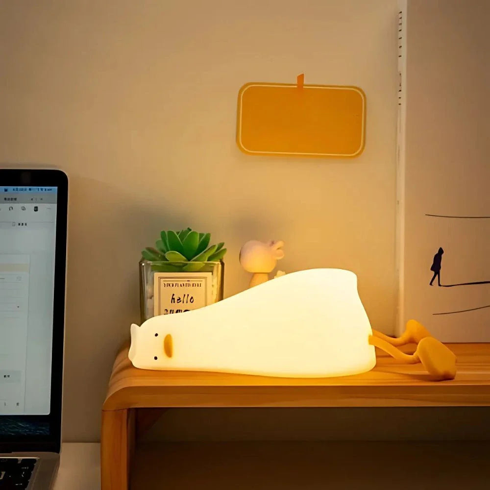 Lampe Tactile En Forme D’Animal — Éclairage Réconfortant Et Contrôle Facile