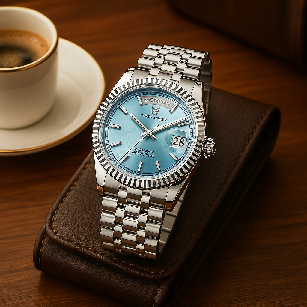 Boris | Elegáns Óra – Automatikus Mozgás és Dátumkijelzés 