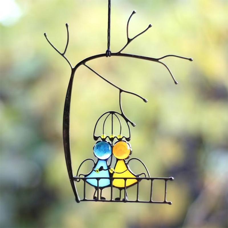 Hangdecoratie – Elegante en Glanzende Reflecties 