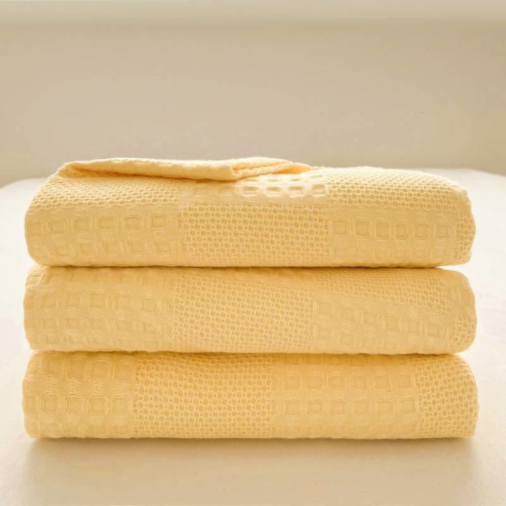 Cobertor Texturizado de Luxo – Conforto Aconchegante e Elegância Natural 