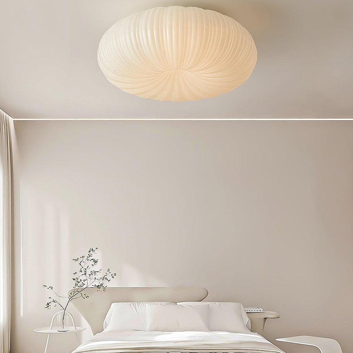 Moderne LED-loftslampe med fjernbetjening - komfort og elegance