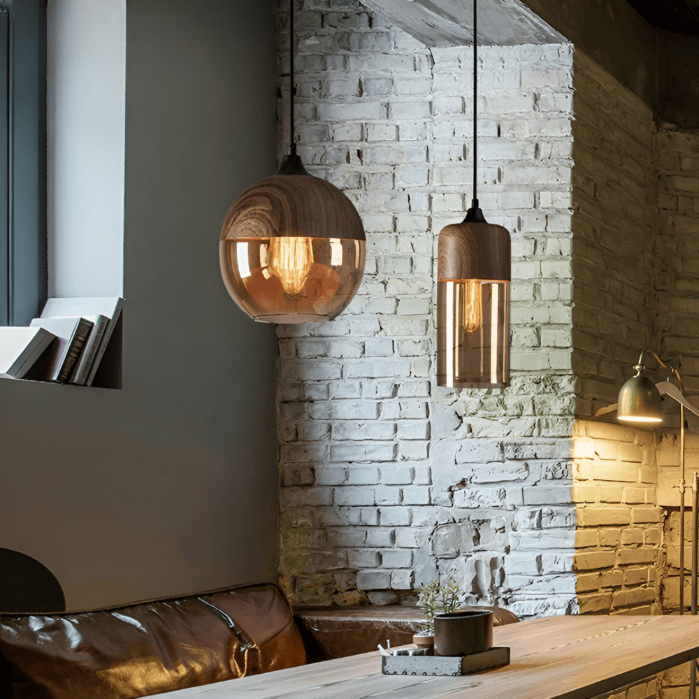 Retro Glas Loft Hanger - Trendy Verlichting & Unieke Sfeer