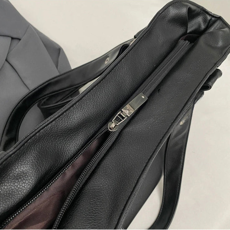 Zita | Grande Bolsa de Mão Mole com Alça Removível – Elegância e Praticidade 