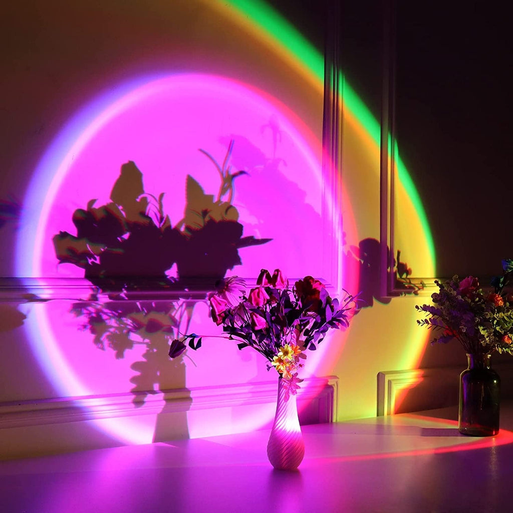 Lampe Coucher De Soleil Intelligente — Décor Moderne Et Bien-Être Lumineux