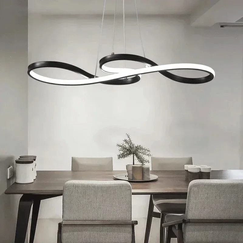Moderne LED Hanglamp Met Ringen – Elegante En Futuristische Ontwerp 