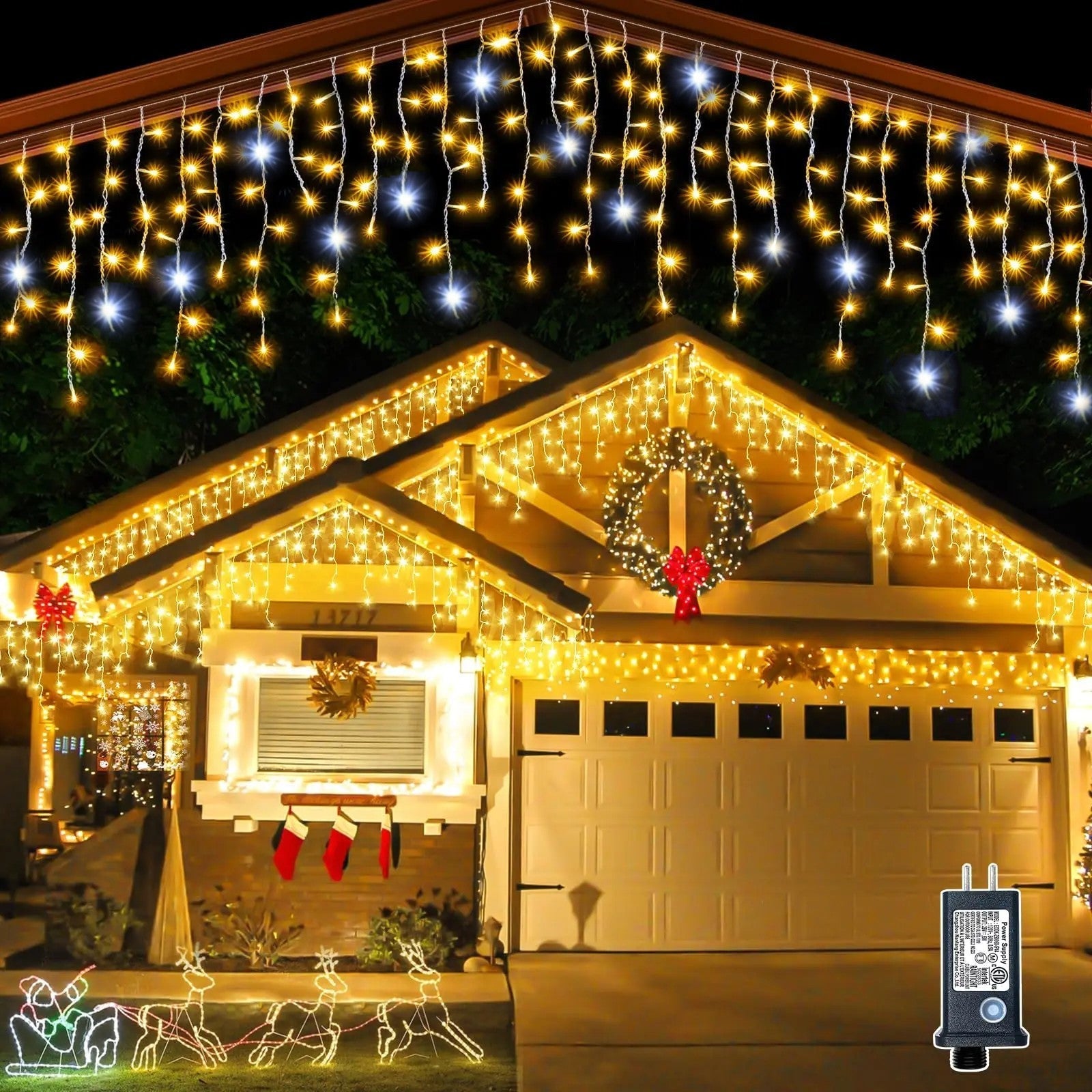 LED Outdoor Light Curtain – Magical and Radiant Ambiance 
