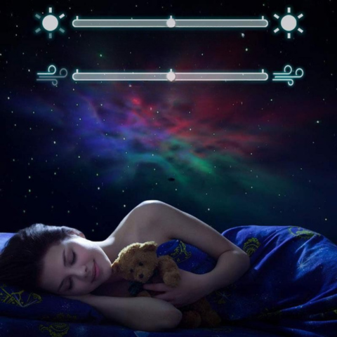 Antares Professional Galaxy Projector - meeslepende verlichting en spectaculaire effecten