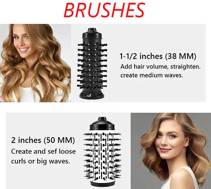 3-in-1 Hot Air Brush for Fast, Professional Styling