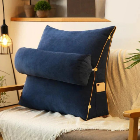 Ryg støttende pute – Kileform for en ideell holdning 