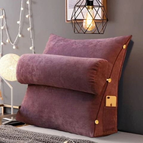 Ryg støttende pute – Kileform for en ideell holdning 