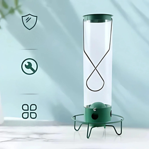 Hangvoederhuisje – Bescherming tegen Eekhoorns en Gemakkelijke Vulling 