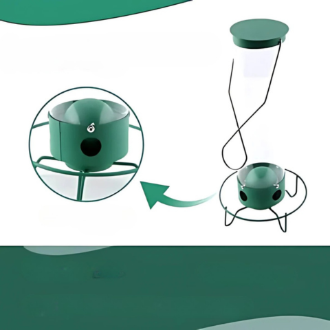 Hangvoederhuisje – Bescherming tegen Eekhoorns en Gemakkelijke Vulling 