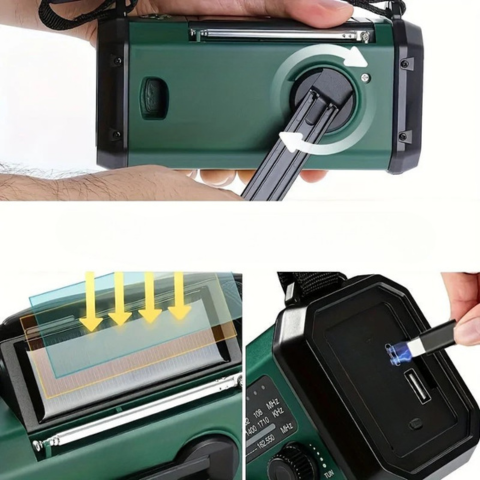 Rádio de Socorro Multifuncional – Fiabilidade e Praticidade 