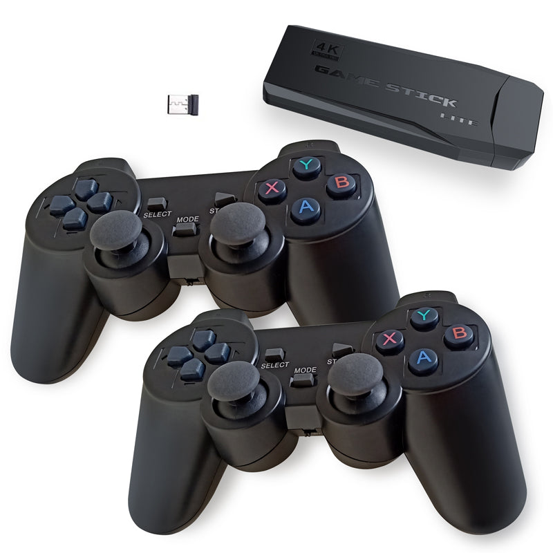 Retro Game Console – 4K Experience and Dual Joystick 