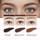 BrowCraft: Ultra-Fine Brush with Included Powder for Perfect Eyebrows 