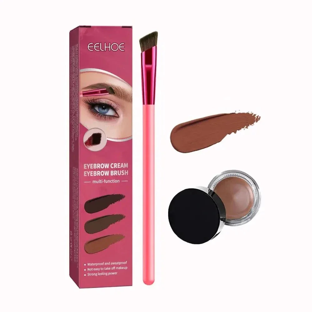 BrowCraft: Ultra-Fine Brush with Included Powder for Perfect Eyebrows 