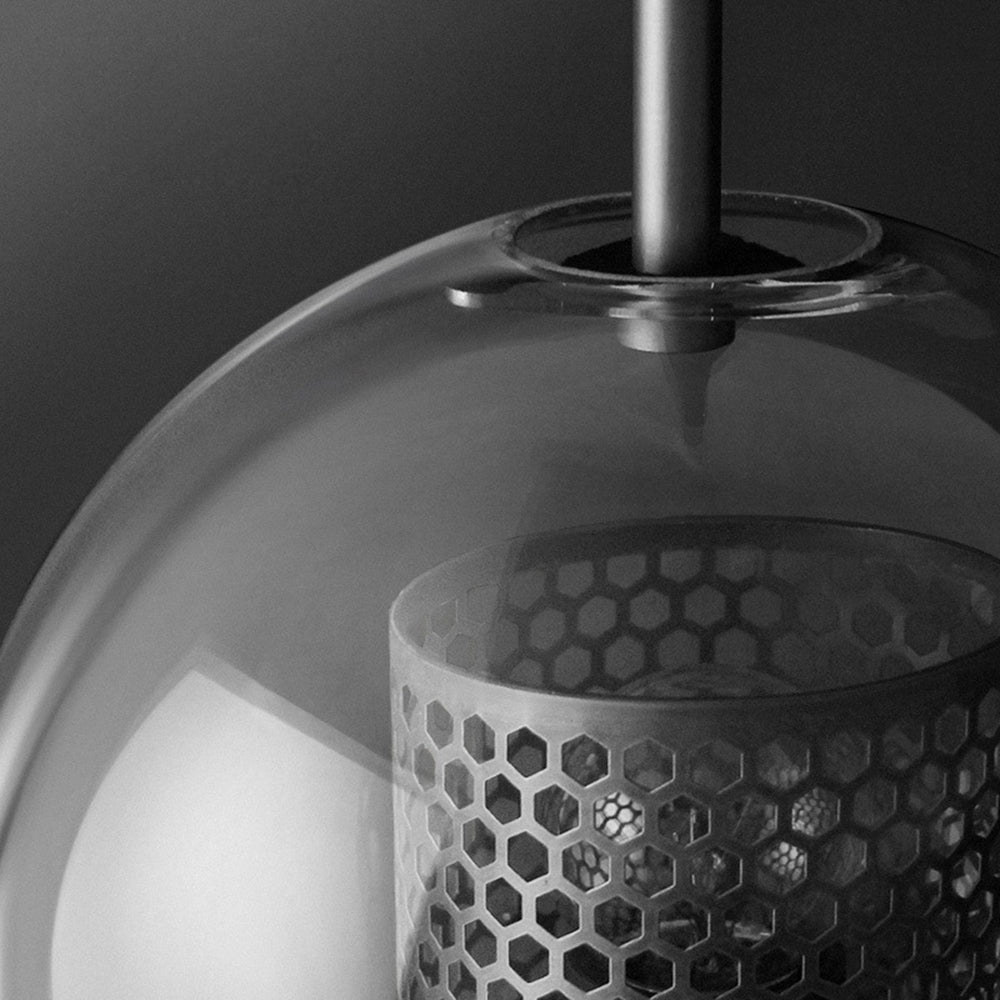 Industriel geometrisk væglampe - stil og modernitet