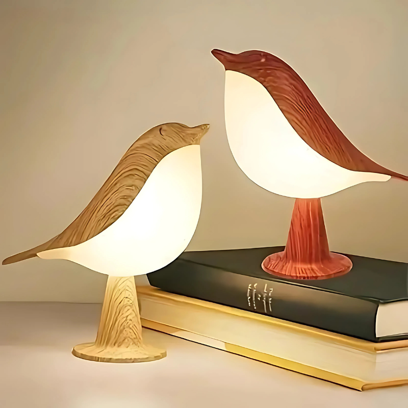 Lámpara Decorativa Pájaro – Ambiente Relajante y Difusión Aromática 