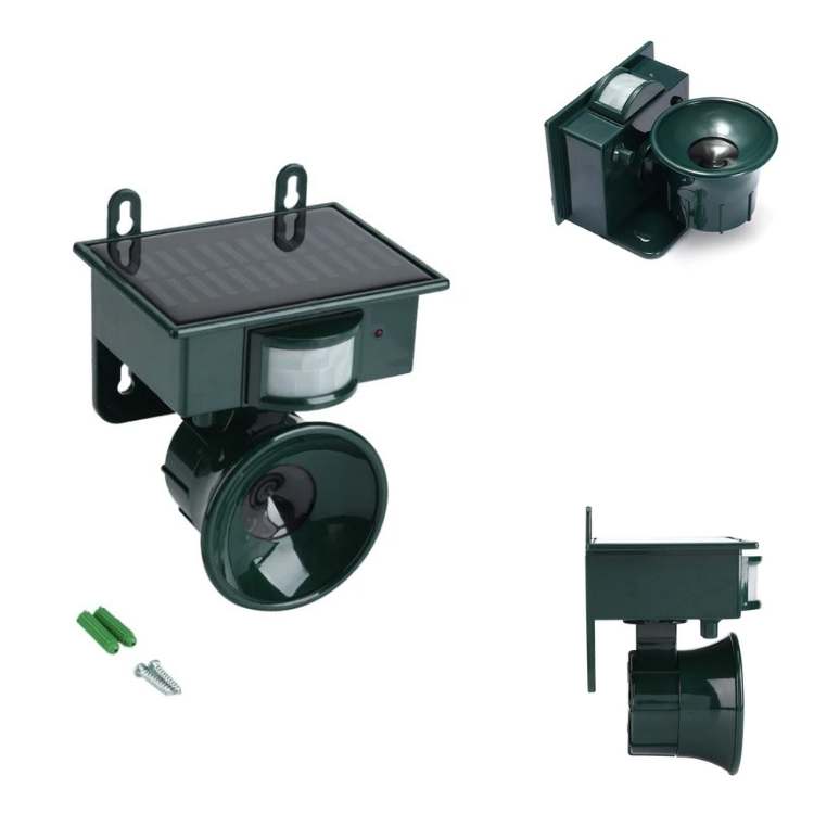 Elektronische Afschrikker Voor Tuin — Jaagt Vogels Weg En Beschermt Uw Ruimtes 