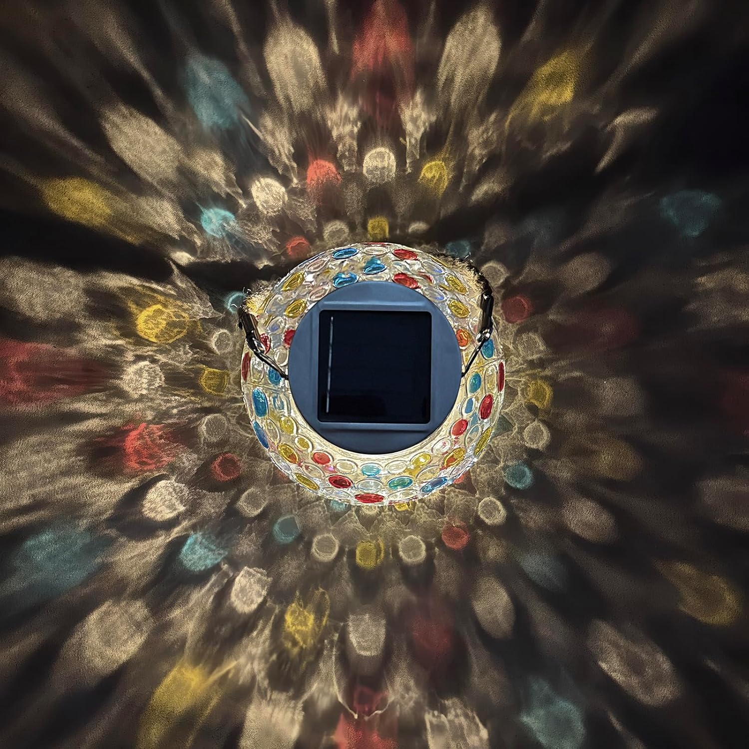 Kültéri Napelemes Lámpa — Üveg Elegancia 