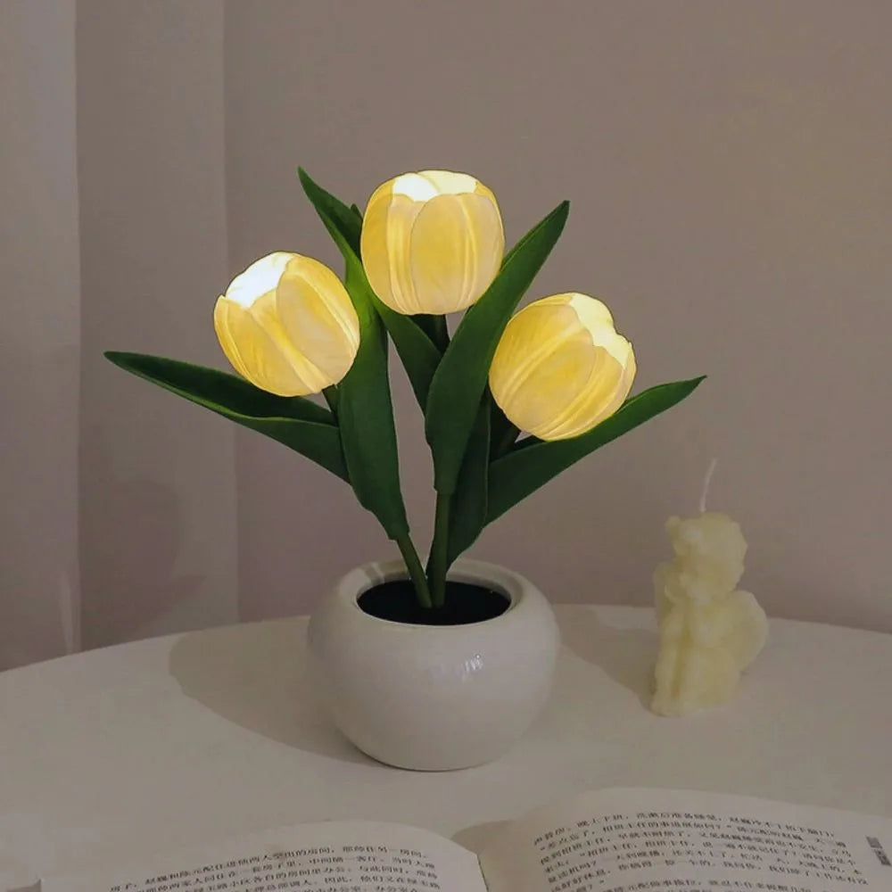 Lampe Décorative Tulipe – Ambiance Chaleureuse Et Raffinée