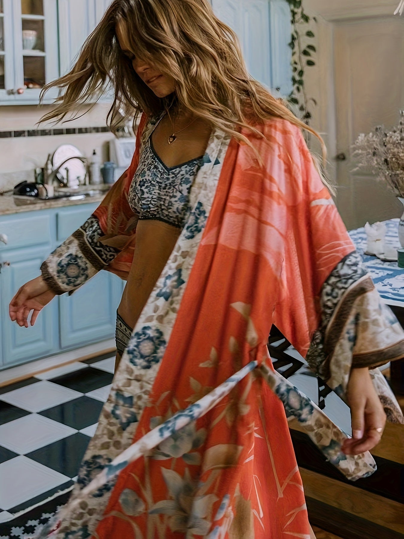 Leïla | Kimono Donna – Ispirazione Bohemien 