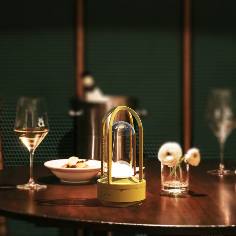 Drahtlose Tischlampe — Zeitgenössische Beleuchtung 