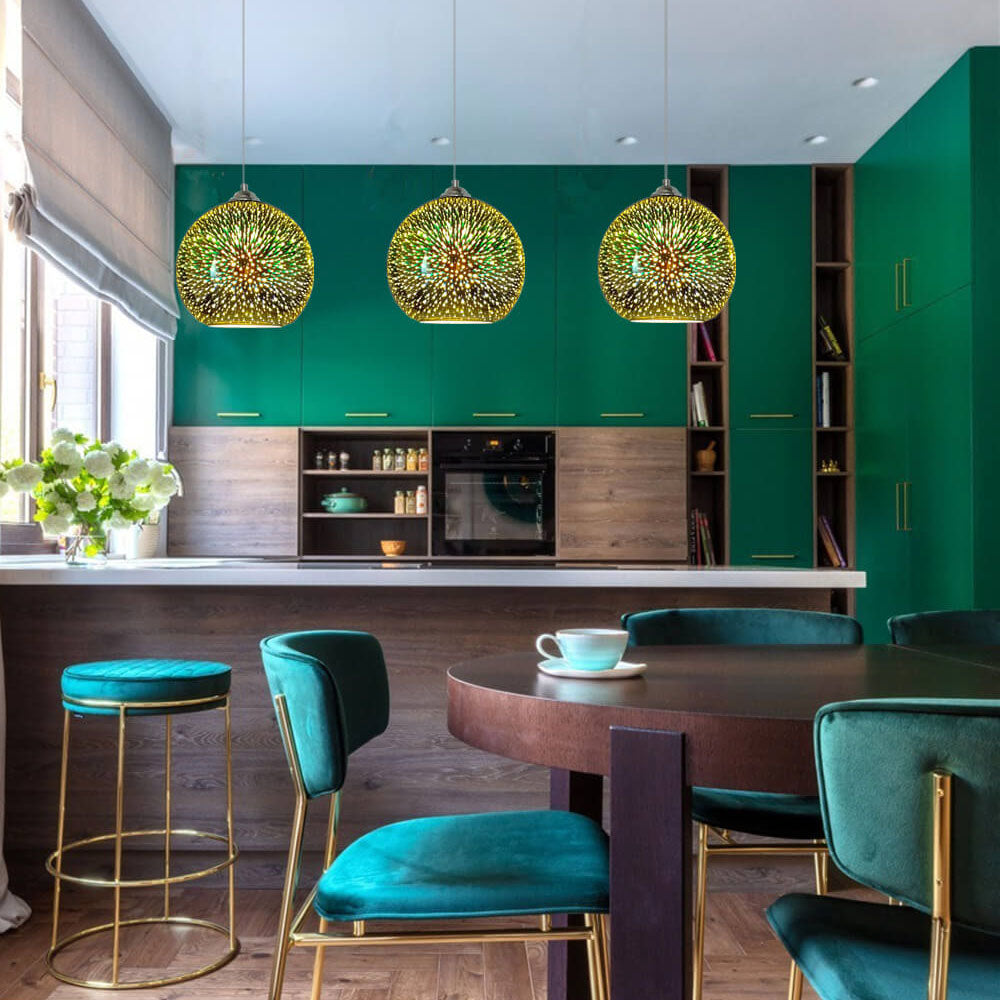 تعليق حديث تأثير الألعاب النارية – تألق بصري وتصميم عصري 